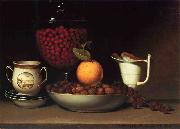 Raphaelle Peale Strawberries, Nuts France oil painting artist